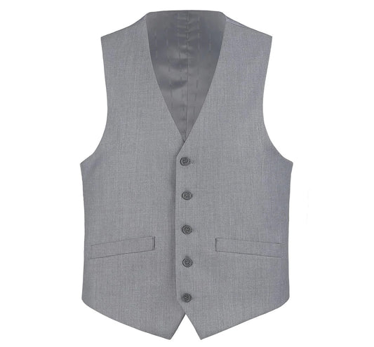 Gray Classic Suit Vest Separate