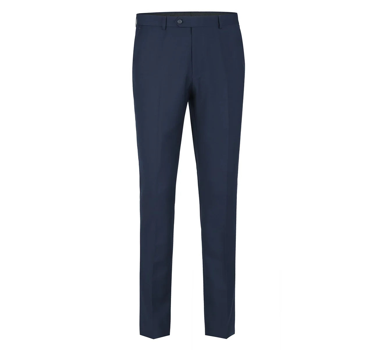 Flat Front Suit Pant Navy