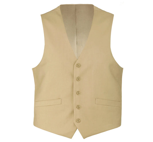 Wool Tan Suit Vest Separate