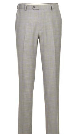 Light Gray & Blue Plaid 2-Piece Suit | Classic Fit