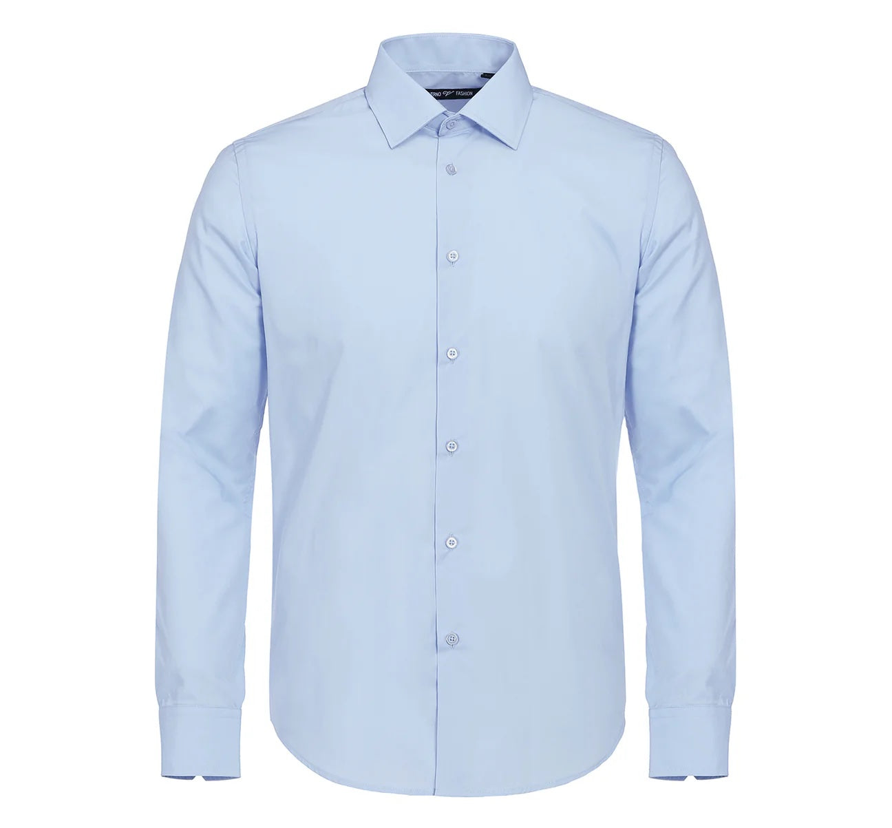 Light Blue Cotton Dress Shirt