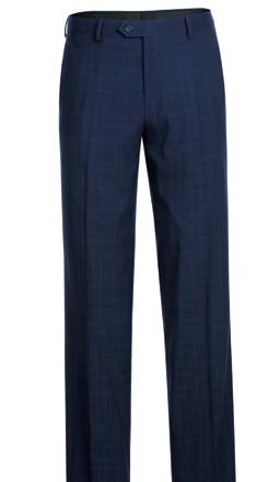 Navy Striped 2-Piece Suit | Classic Fit